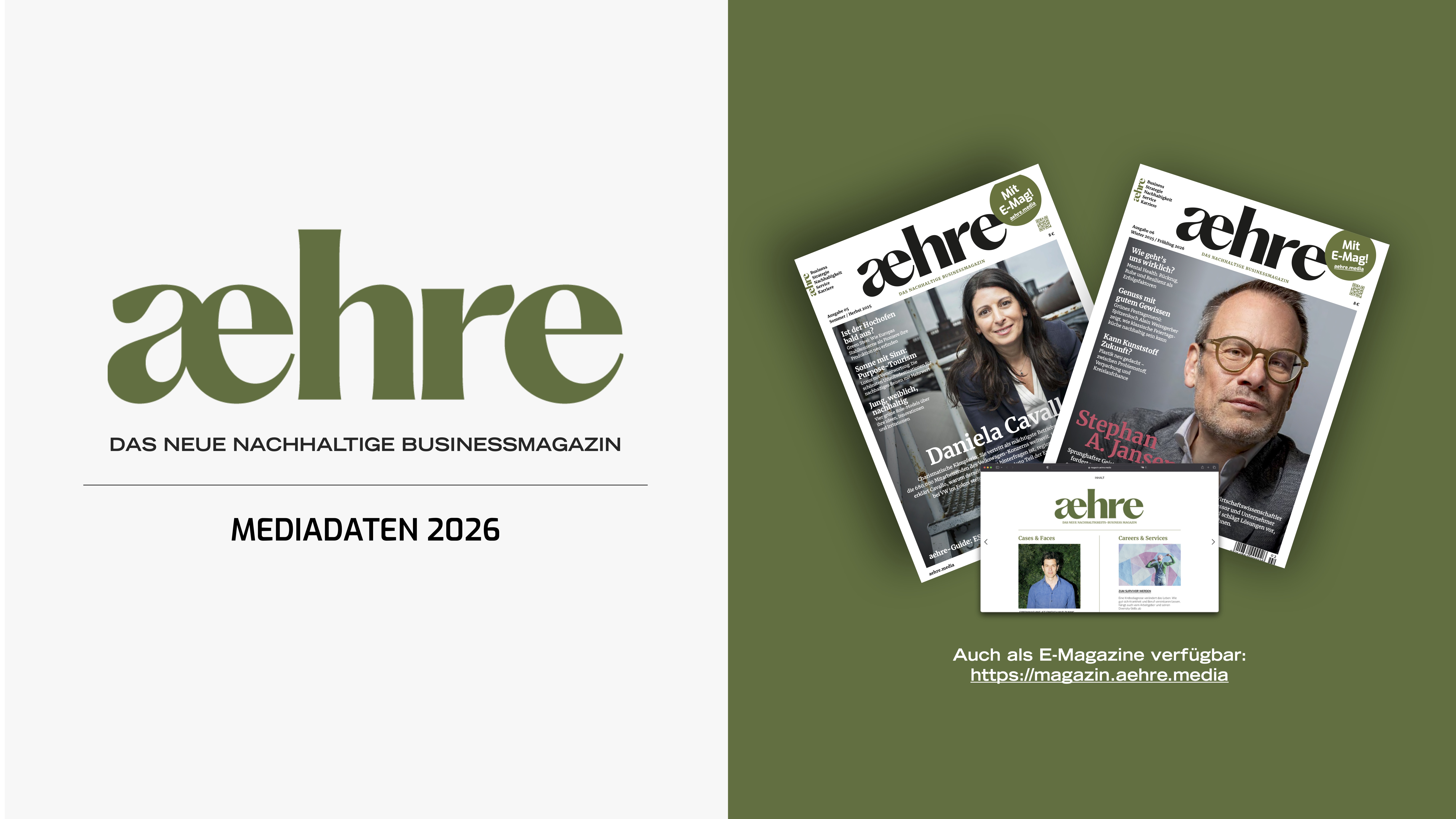 Titelblatt der Mediadaten